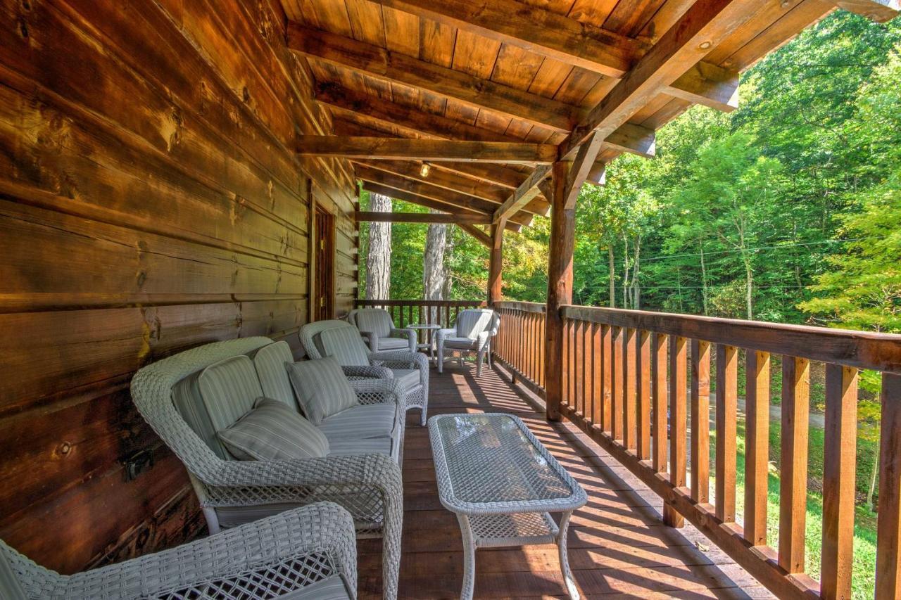 Scenic Trade Cabin With Deck Near Boone And App State! Villa Exterior photo