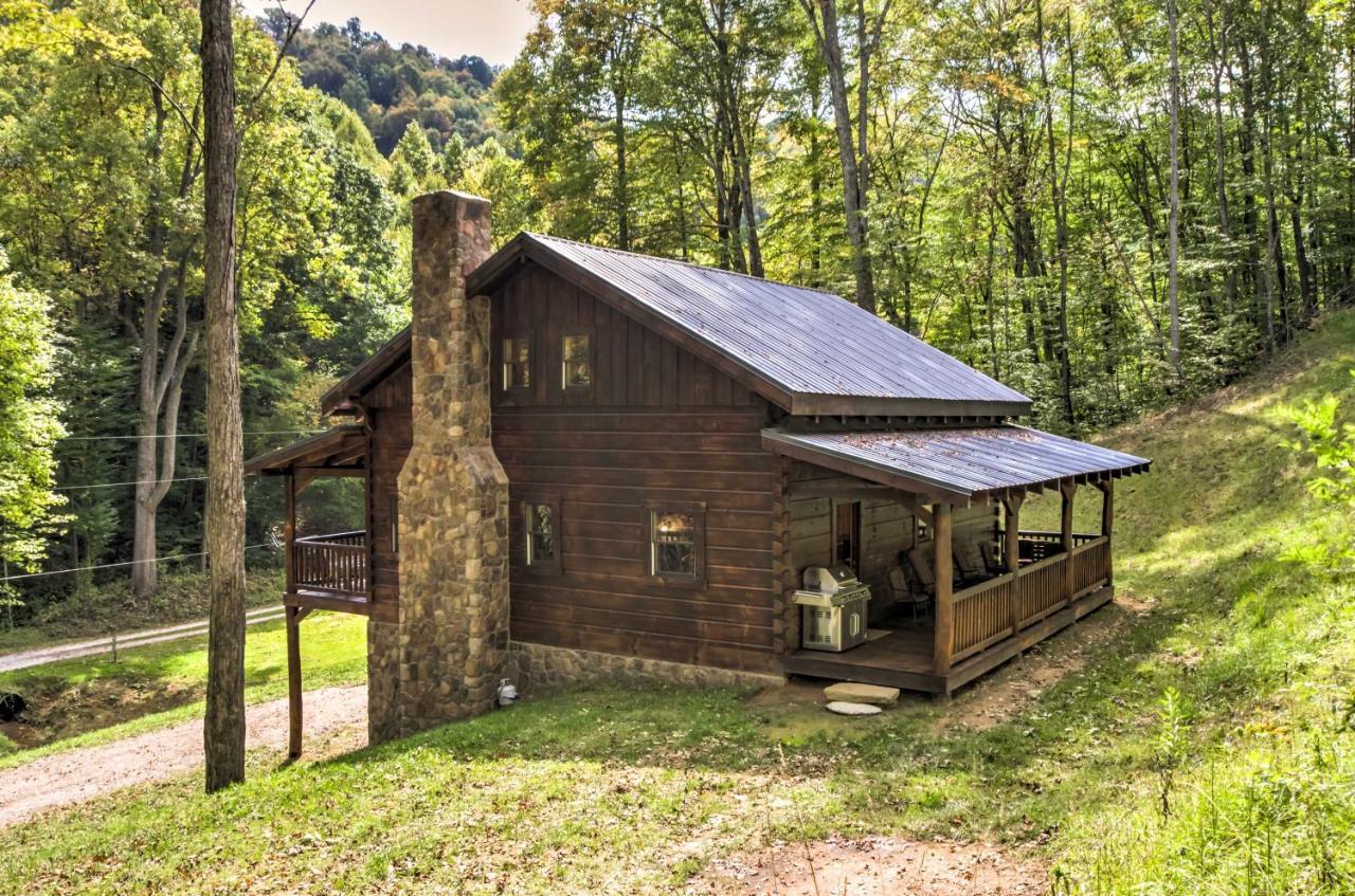 Scenic Trade Cabin With Deck Near Boone And App State! Villa Exterior photo