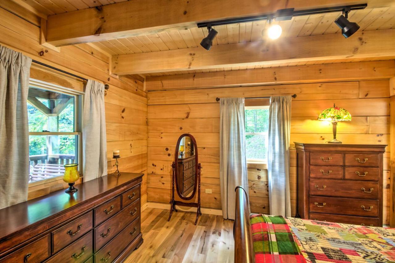 Scenic Trade Cabin With Deck Near Boone And App State! Villa Exterior photo